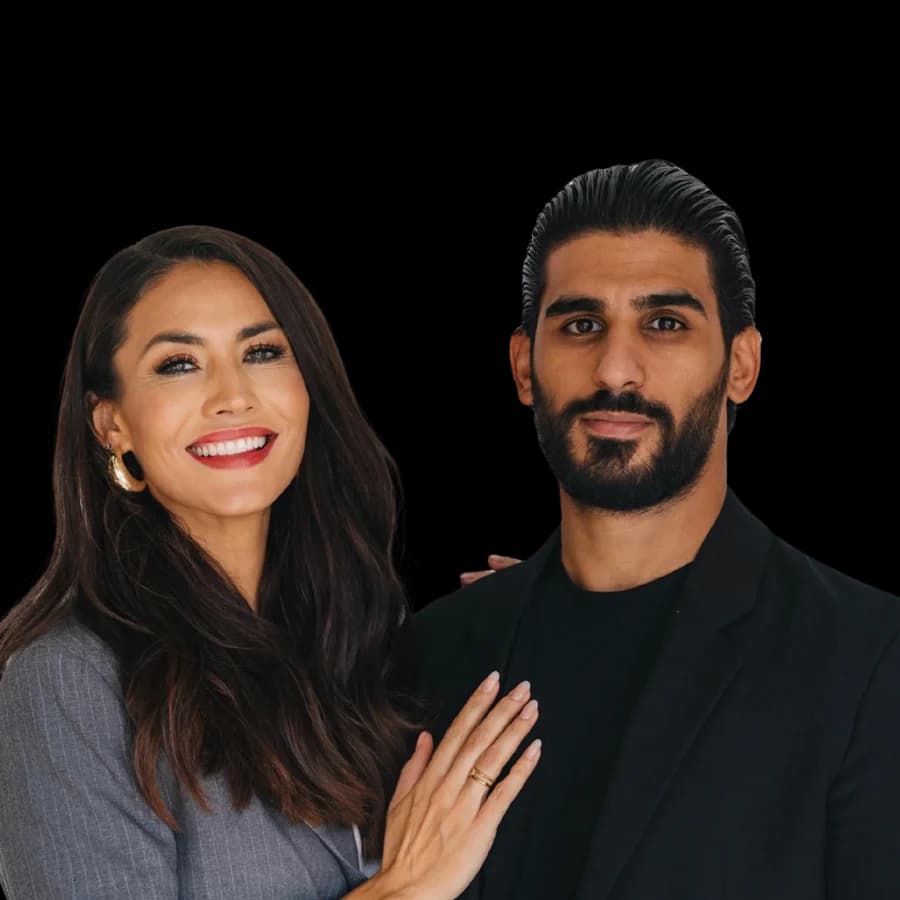 Fiona Erdmann und Mohamad El Kurdi